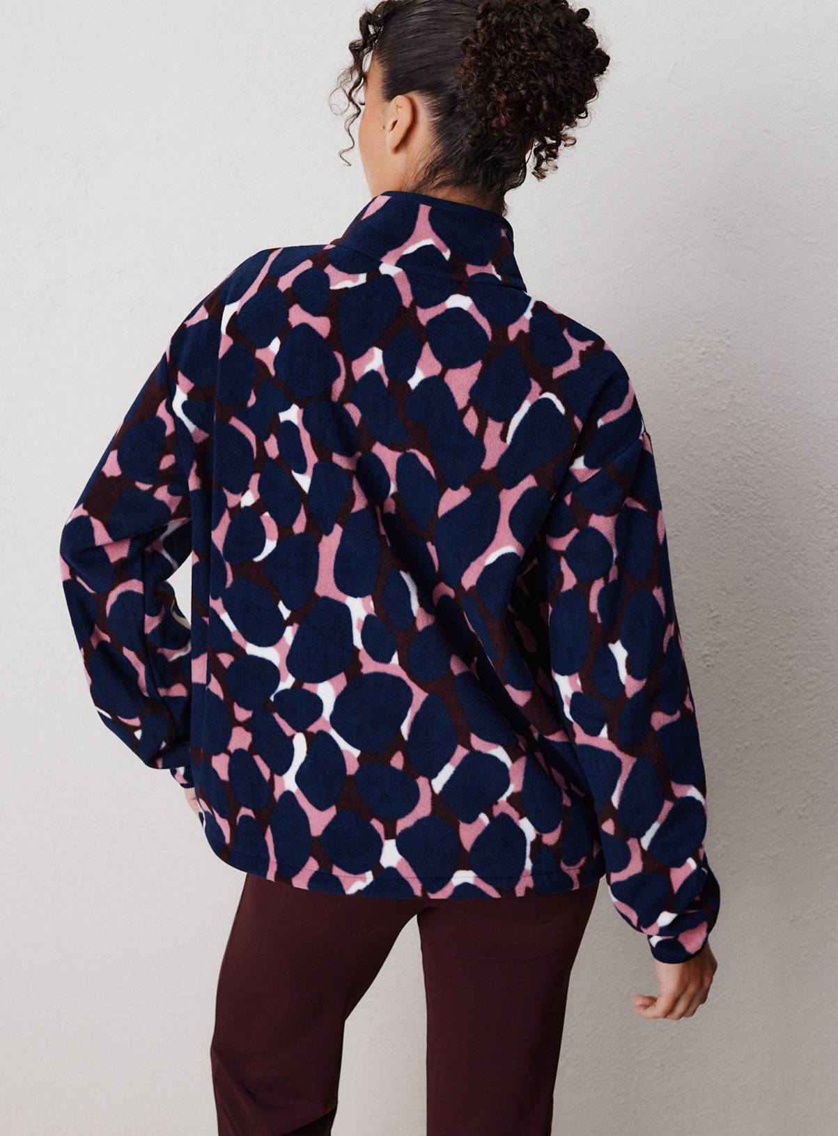 REAKTIV Printed Microfleece Half Zip Pullover Jacket XXL - Image 6